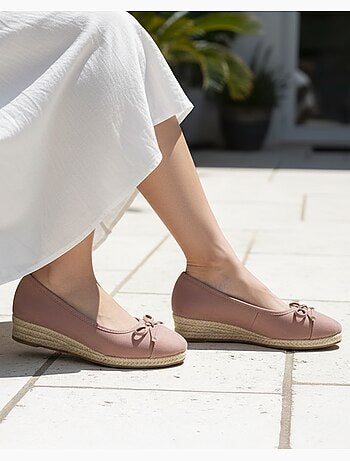 Ballerines à talon de 4 cm, très confortables
