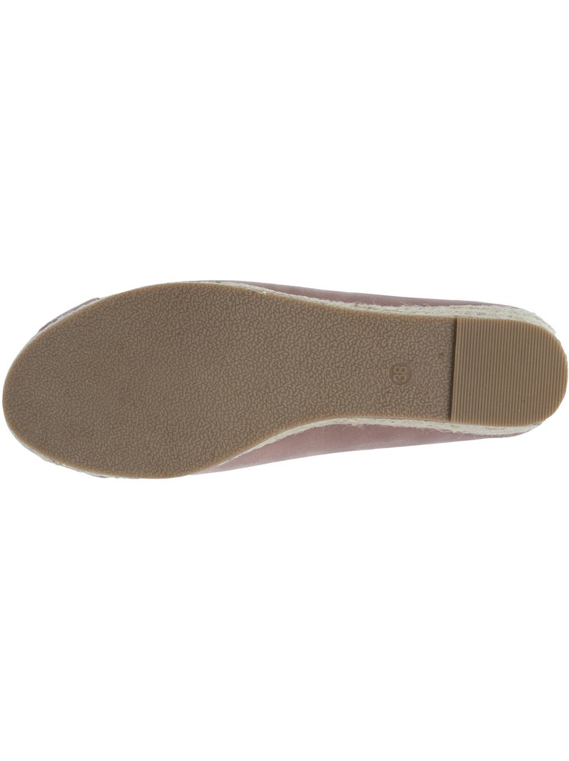 Ballerines à talon de 4 cm, très confortables Rose clair - Kiabi