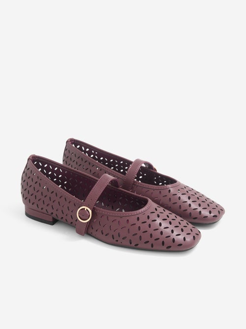 Ballerines ajourée à boucle - Kiabi Ballerines ajourée à boucle - Kiabi