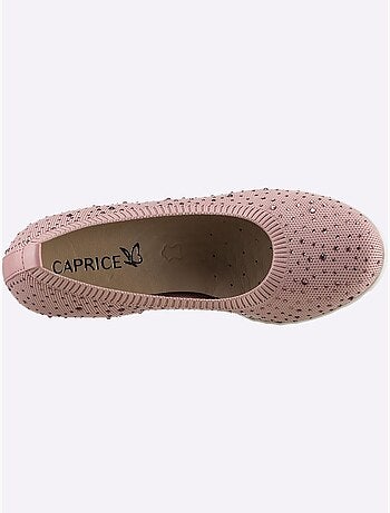 Ballerines avec empiècements brillants et doublure textile cuir - Taille standard - Witt