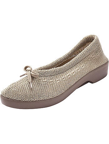 Ballerines au dessus tricoté - PEDICONFORT