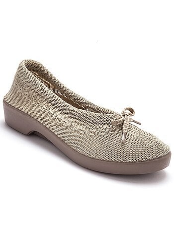 Ballerines au dessus tricoté - PEDICONFORT
