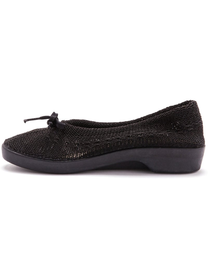Ballerines au dessus tricoté - PEDICONFORT Noir Noir - Kiabi