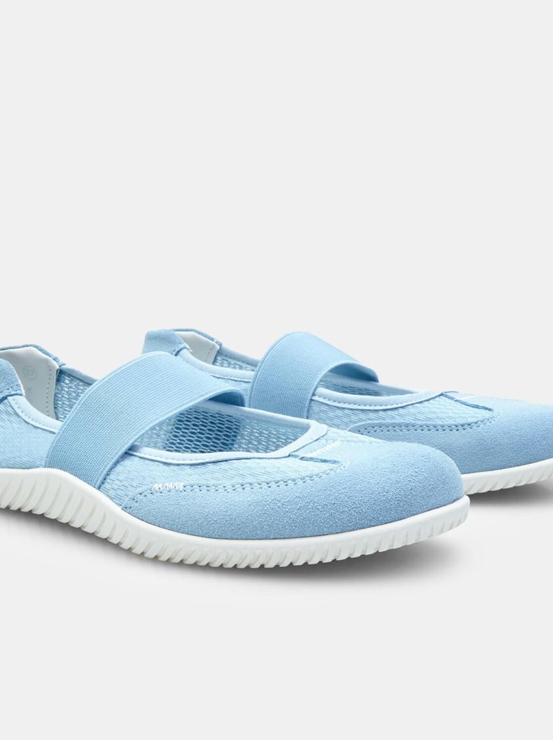 Ballerines  avec bandeau BATA Bleu - Kiabi