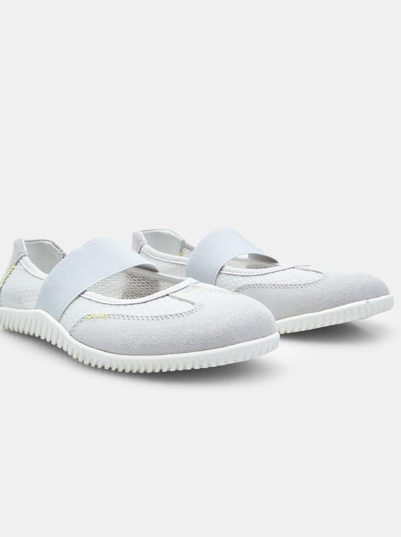 Ballerines  avec bandeau BATA Gris - Kiabi