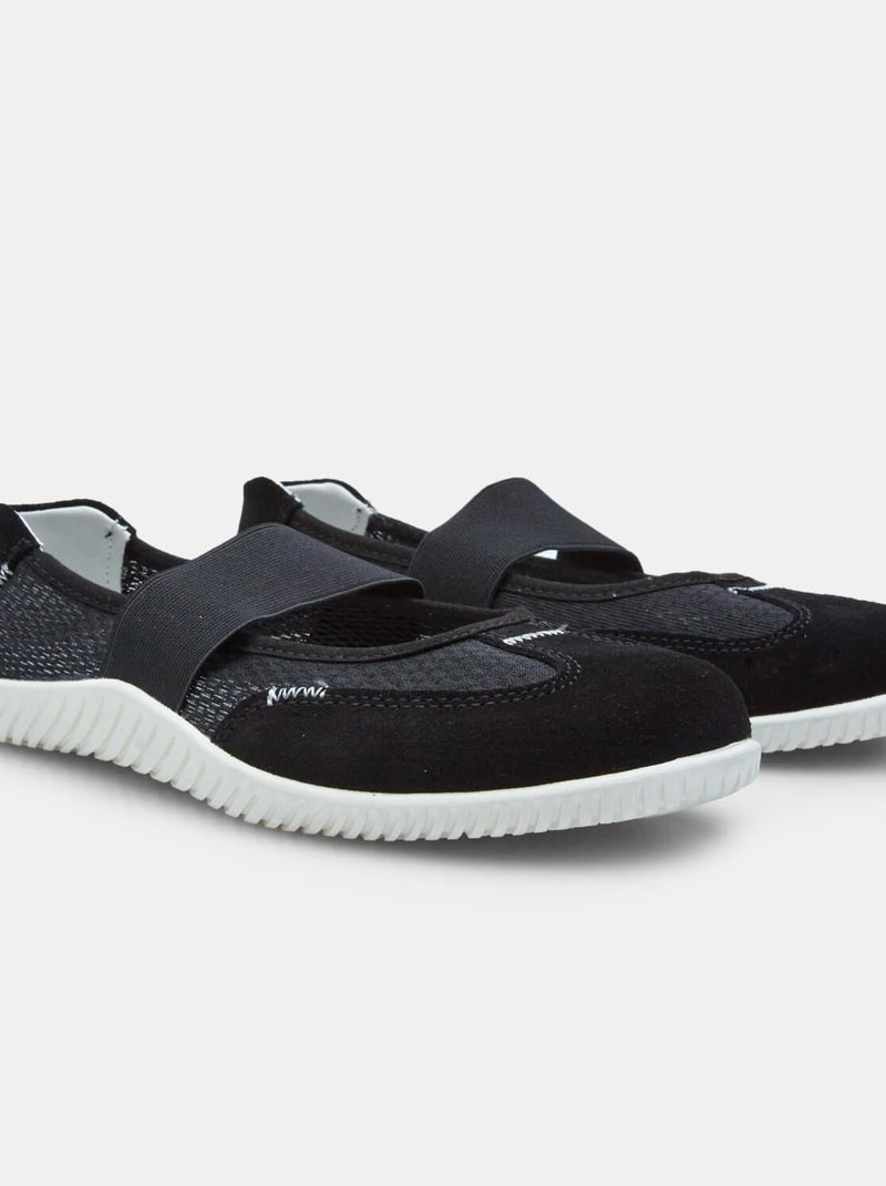 Ballerines  avec bandeau BATA Noir - Kiabi