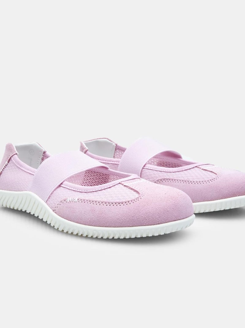 Ballerines  avec bandeau BATA Rose - Kiabi