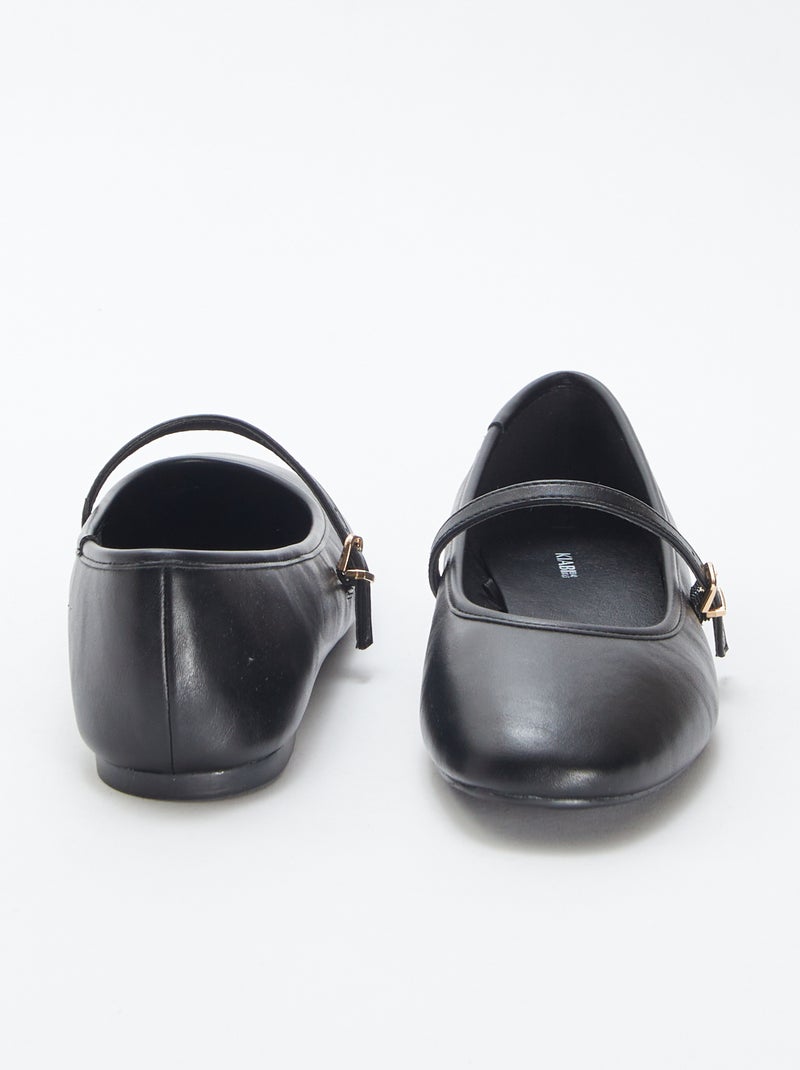 Ballerines avec bride NOIR - Kiabi