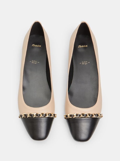 Ballerines avec chaîne BATA - Kiabi