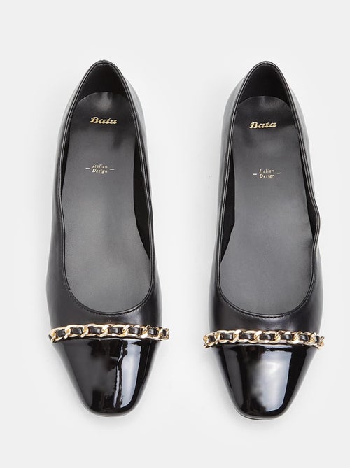 Ballerines avec chaîne BATA - Kiabi