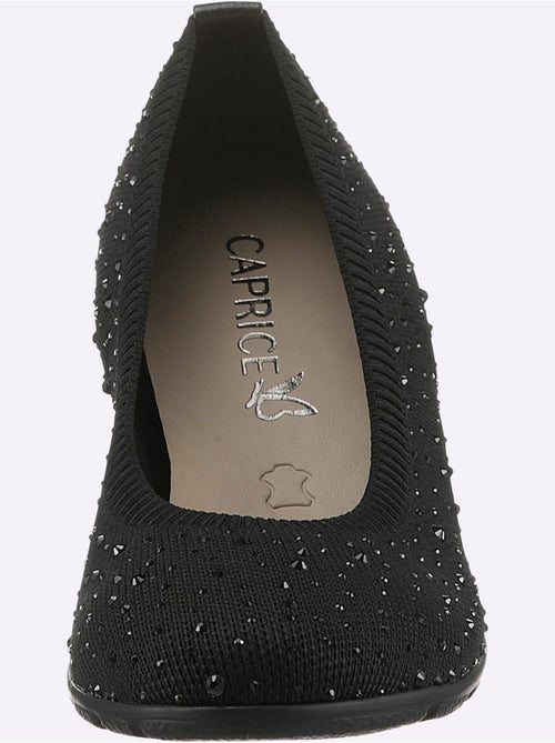Ballerines avec empiècements brillants et doublure textile cuir - Taille standard - Witt - Kiabi