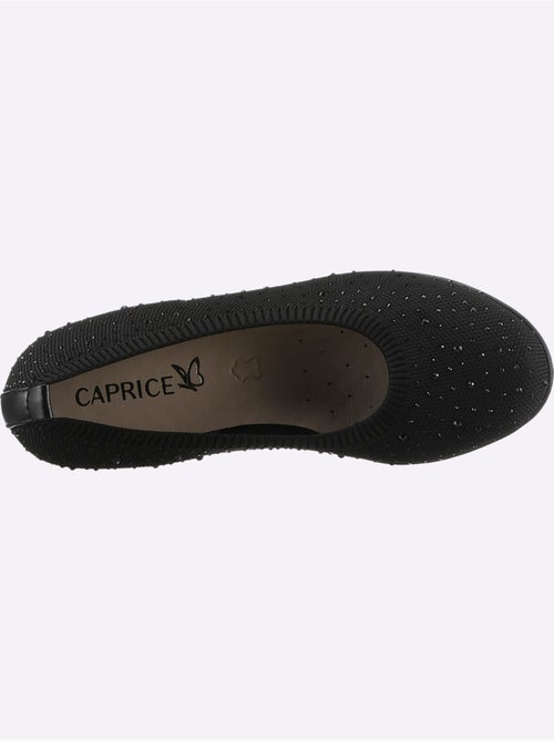 Ballerines avec empiècements brillants et doublure textile cuir - Taille standard - Witt - Kiabi