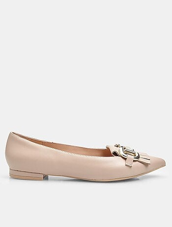 Ballerines avec mors et franges bata