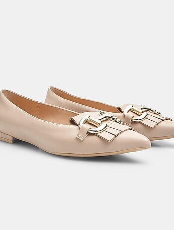 Ballerines avec mors et franges bata