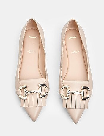 Ballerines avec mors et franges bata