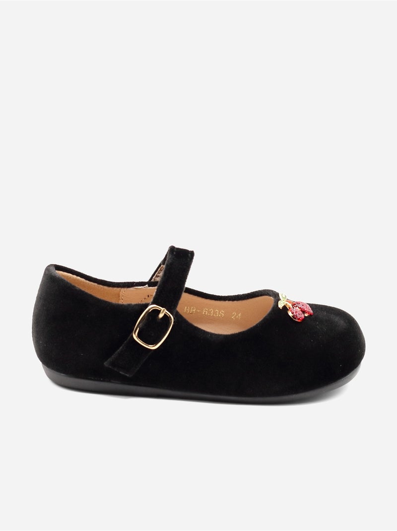 Ballerines avec motifs décoratif Noir - Kiabi