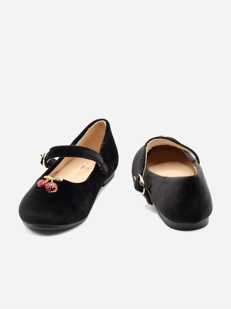 Ballerines avec motifs décoratif Noir - Kiabi