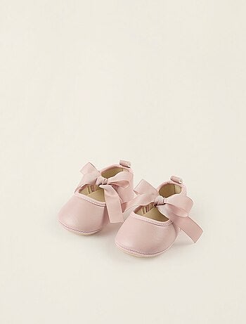 Ballerines avec Noeud en Satin