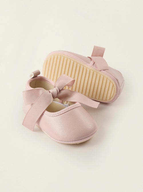 Ballerines avec Noeud en Satin - Kiabi
