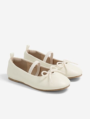 Ballerines avec nœud fantaisie