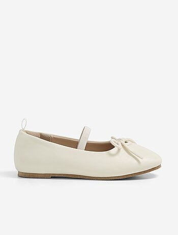 Ballerines avec nœud fantaisie
