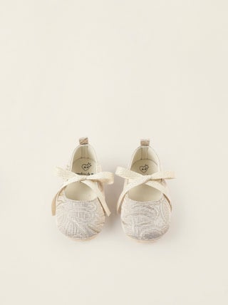 Ballerines avec Texture et Fils de Lurex