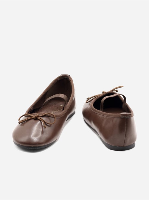 Ballerines avec un nœud décoratif - Kiabi