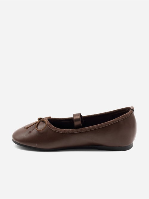 Ballerines avec un nœud décoratif - Kiabi