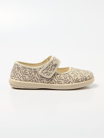 Ballerines babies scratch grande largeur vegan