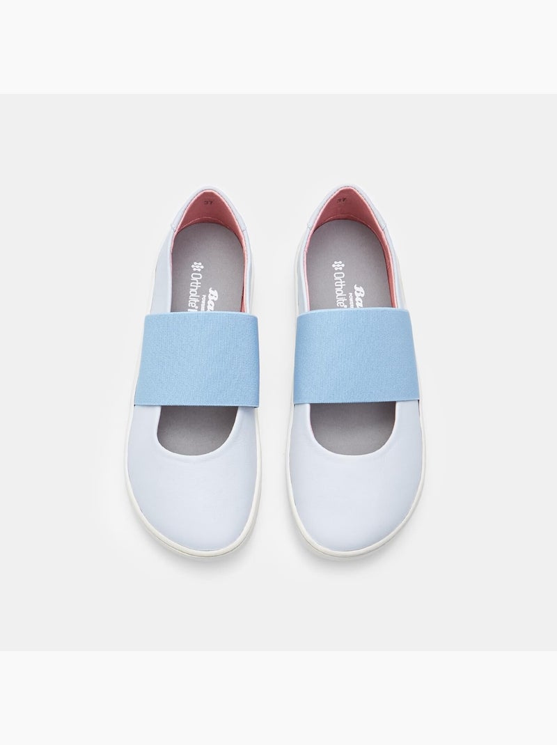 Ballerines Barefoot avec bande élastique Bleu - Kiabi