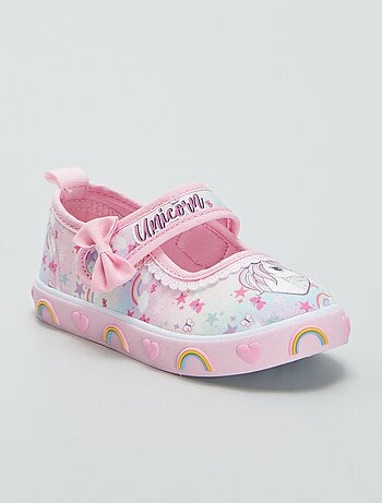 Ballerines baskets 'licorne'