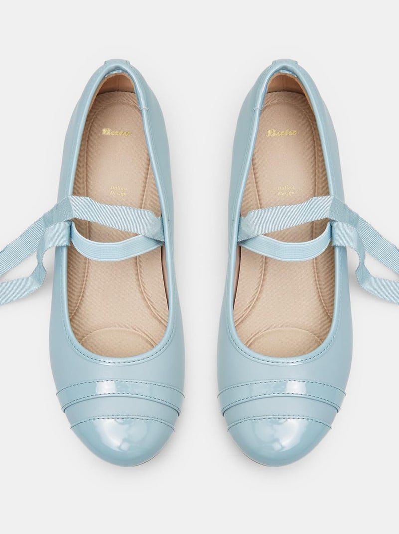 Ballerines 'BATA' Bleu - Kiabi