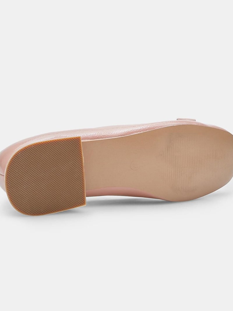Ballerines BATA  confortables Beige - Kiabi