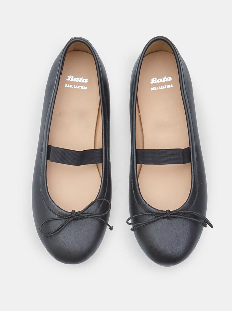 Ballerines Bata  confortables Noir - Kiabi