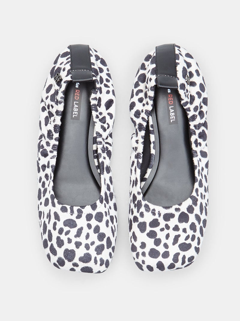 Ballerines  Bata Red Label Élégantes Noir Blanc - Kiabi