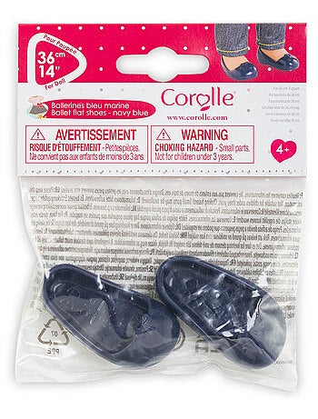 Ballerines Bleu Marine pour poupée ma Corolle