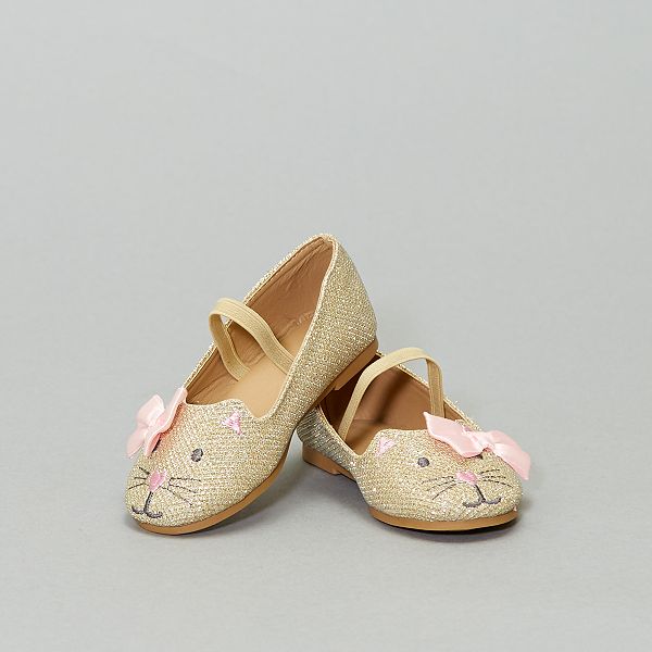 ballerine dorée fille