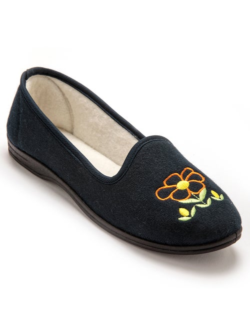 Ballerines brodées fleur - PEDICONFORT - Kiabi