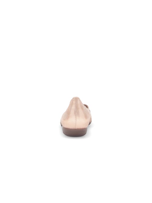 Ballerines  clair en cuir irisé - Kiabi