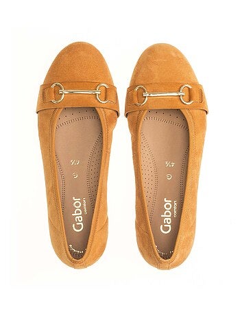 Ballerines classiques en velours Gabor