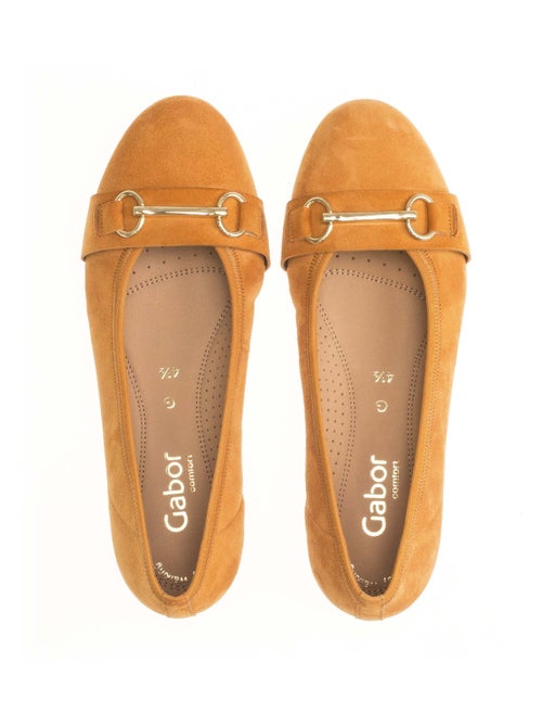 Ballerines classiques  en velours Gabor - Kiabi