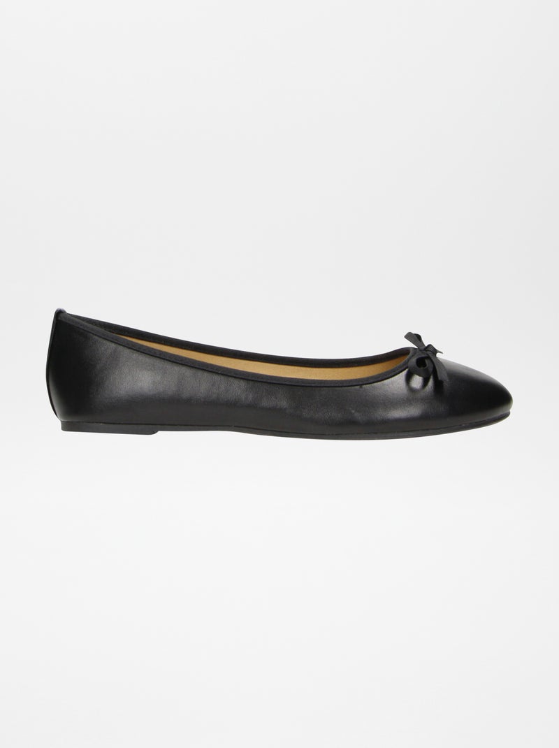Ballerines classiques Noir - Kiabi