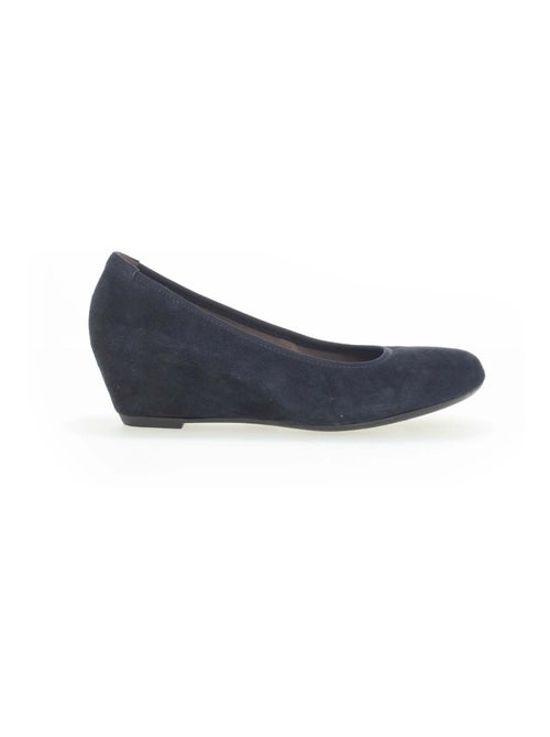 Ballerines compensées  en cuir Gabor - Kiabi