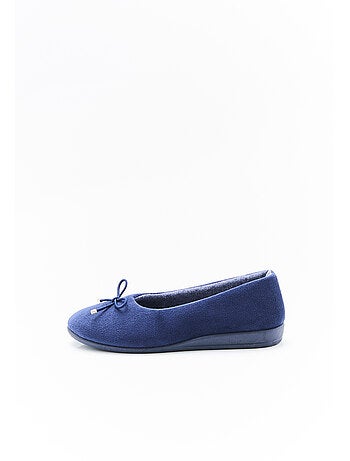 Ballerines compensées en velours - damart