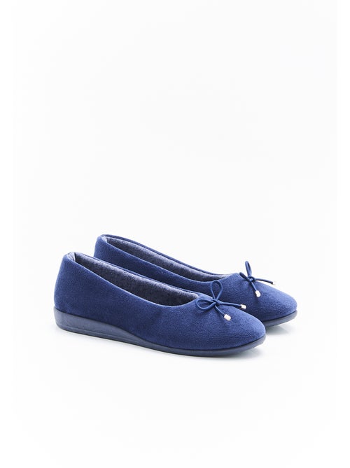 Ballerines compensées en velours - damart - Kiabi Ballerines compensées en velours - damart - Kiabi