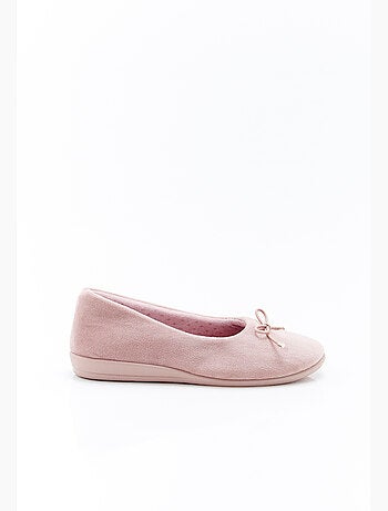 Ballerines compensées en velours - Damart