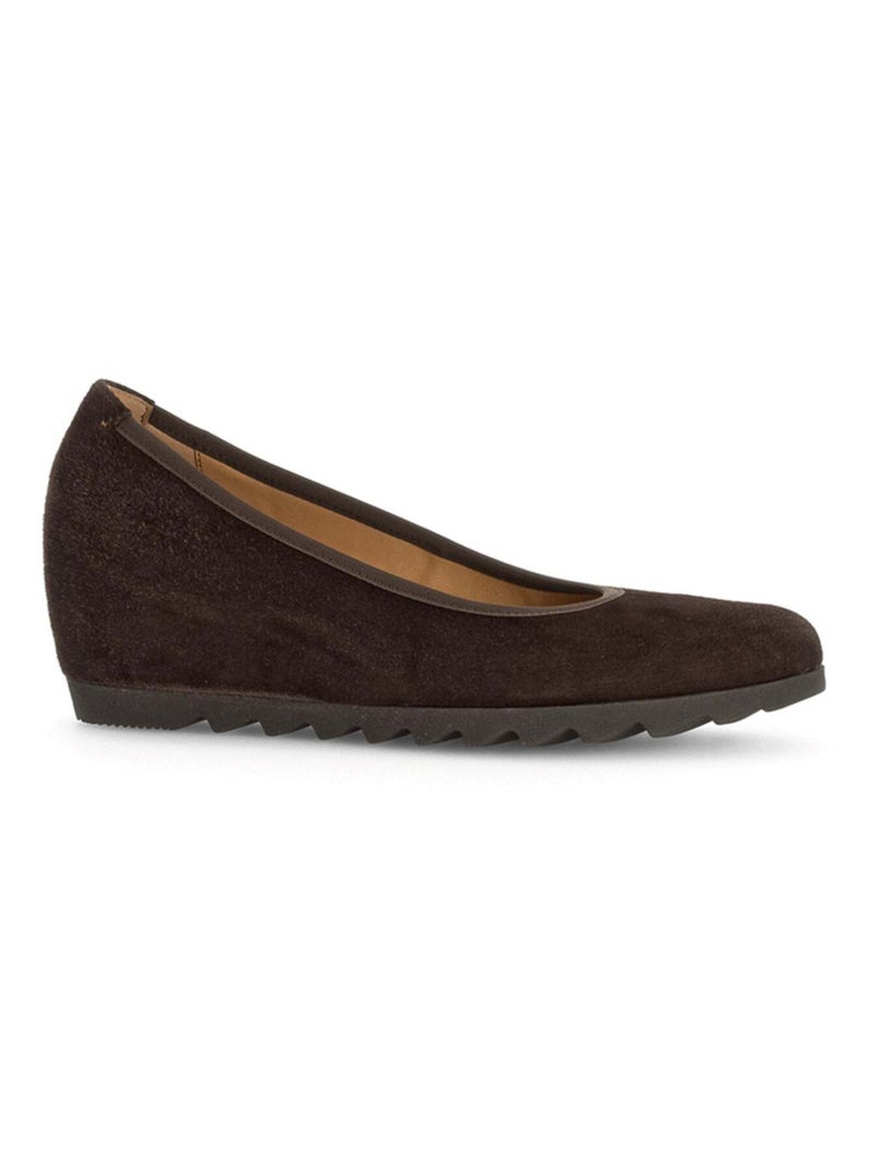 Ballerines compensées  Gabor Marron - Kiabi