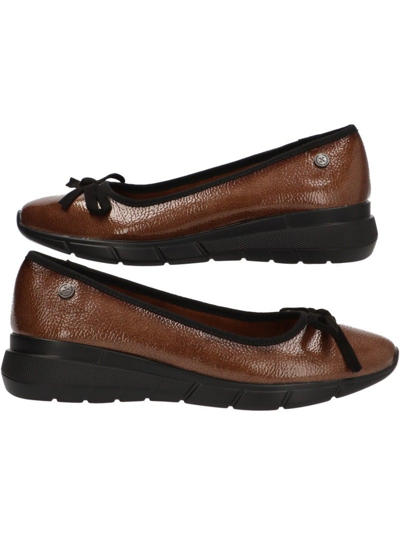 Ballerines compensées pour femme Taupe - Kiabi