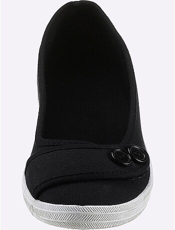 Ballerines confortables avec fermeture auto-agrippante et semelle douce - Taille standard - Witt