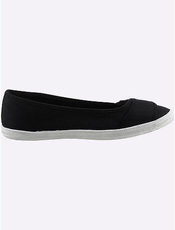 Ballerines confortables avec fermeture auto-agrippante et semelle douce - Taille standard - Witt